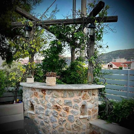 Vila Ένας Ευχάριστος Χώρος Με Πισίνα Pórto Ráfti Exteriér fotografie